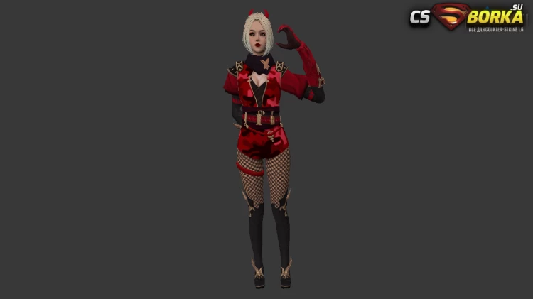 Женская модель Nika (ct.tt+united) для CS 1.6 для CS 1.6
