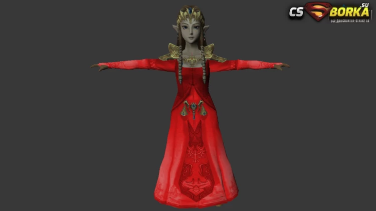 Женская модель Girl Elf для CS 1.6 для CS 1.6