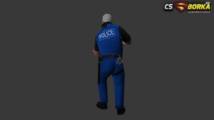 Мужская модель Security Jail для CS 1.6 для CS 1.6