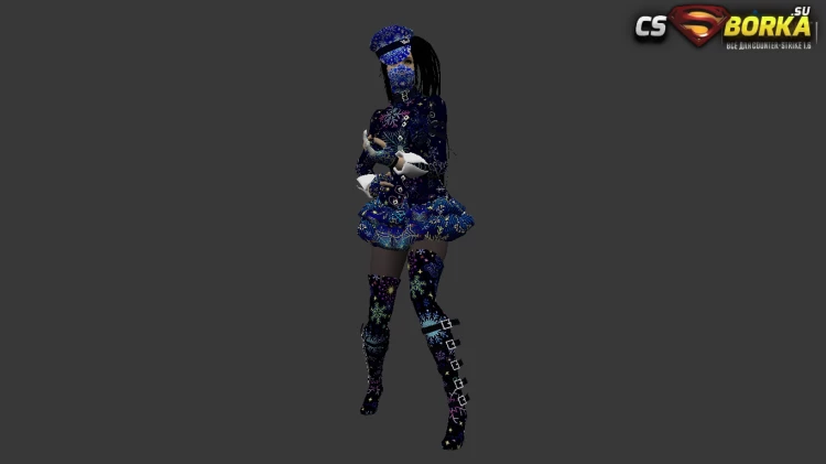 Женская модель Christmas Girl для CS 1.6 для CS 1.6