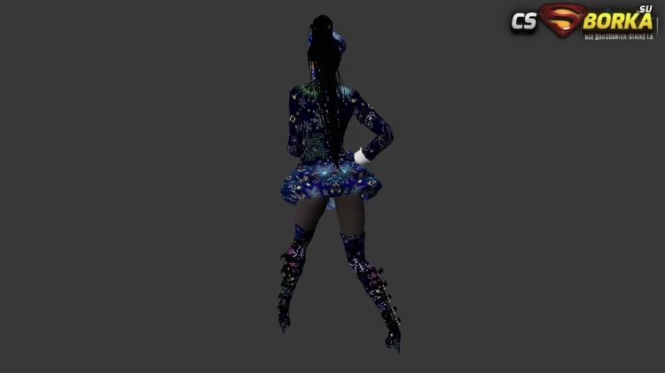 Женская модель Christmas Girl для CS 1.6 для CS 1.6