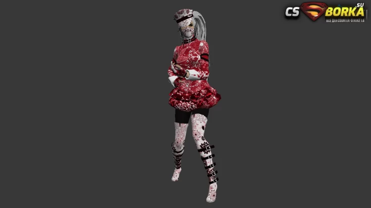 Женская модель Christmas Girl для CS 1.6 для CS 1.6
