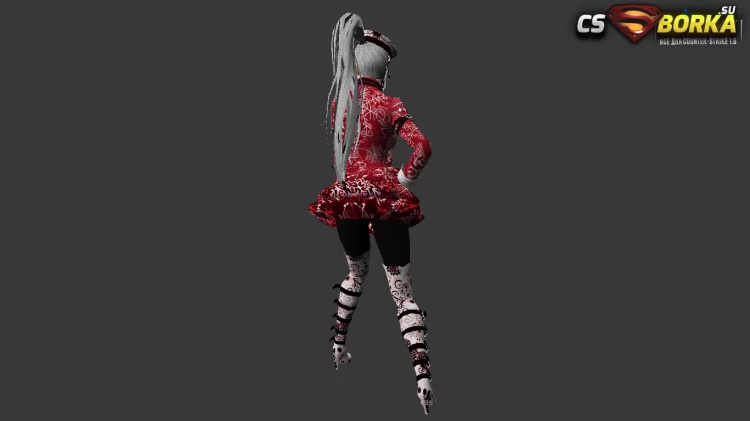 Женская модель Christmas Girl для CS 1.6 для CS 1.6