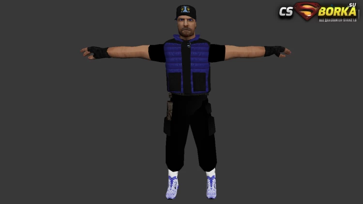 Мужская модель Bodyguard для CS 1.6 для CS 1.6