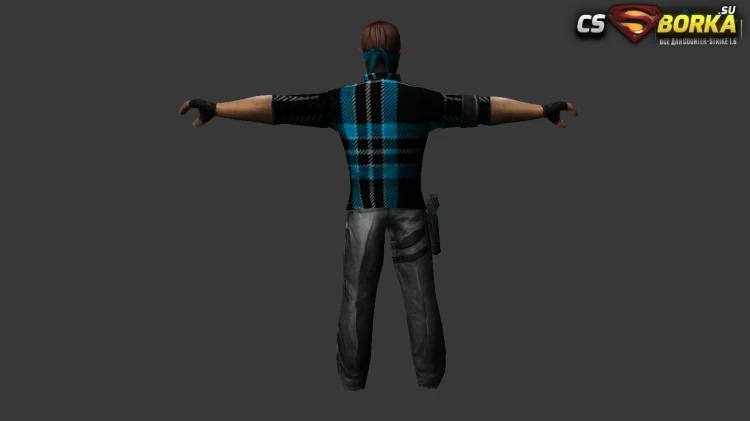 Мужская модель Default Player для CS 1.6 для CS 1.6