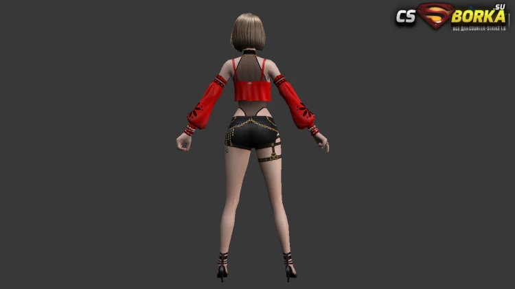 Женская модель «Angelina» (ct,tt+united) для CS 1.6 для CS 1.6