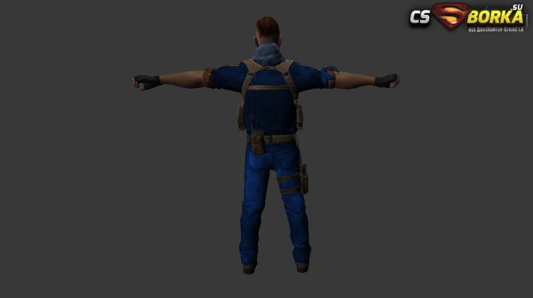 Мужская модель «The Elite Mr.Muhlik» для CS 1.6 для CS 1.6