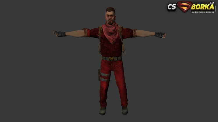 Мужская модель «The Elite Mr.Muhlik» для CS 1.6 для CS 1.6
