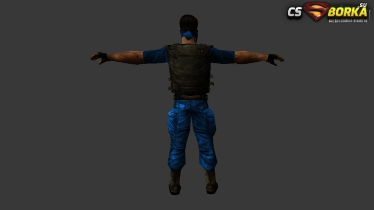 Мужская модель «Silent Agent» для CS 1.6 для CS 1.6