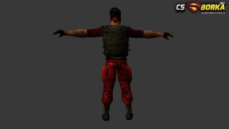 Мужская модель «Silent Agent» для CS 1.6 для CS 1.6