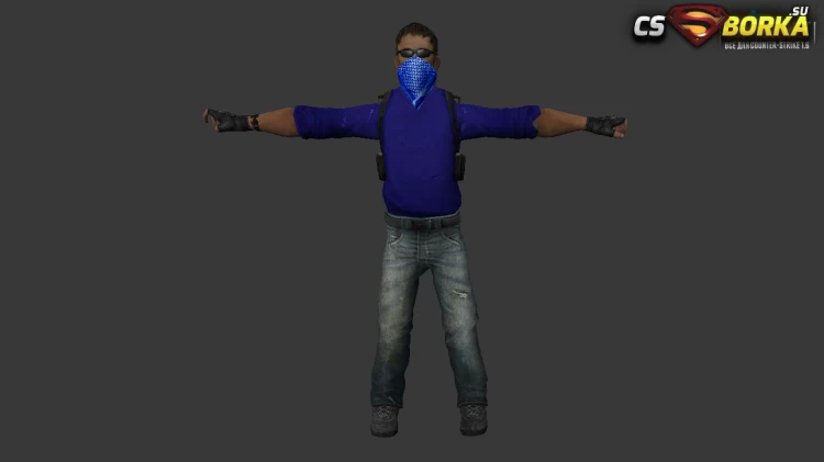 Мужская модель «Undercover Agent» для CS 1.6 для CS 1.6