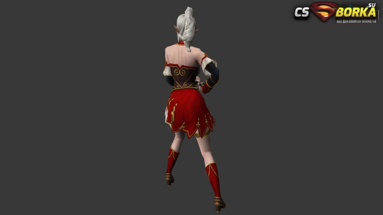 Женская модель «Elf Natasha» (ct,tt+united) для CS 1.6 для CS 1.6