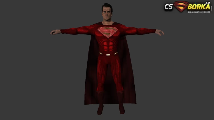 Мужская модель «Superman» (ct,tt+united) для CS 1.6 для CS 1.6