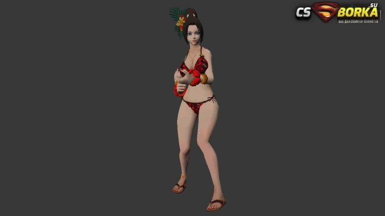 Женская модель «Каролина» (ct,tt+united) для CS 1.6 для CS 1.6