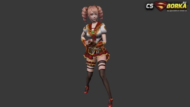 Женская модель «Rose» (ct,tt+united) для CS 1.6 для CS 1.6