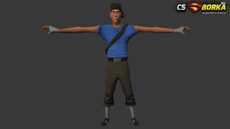 Мужская модель «Scout» (ct,tt+united) для CS 1.6 для CS 1.6