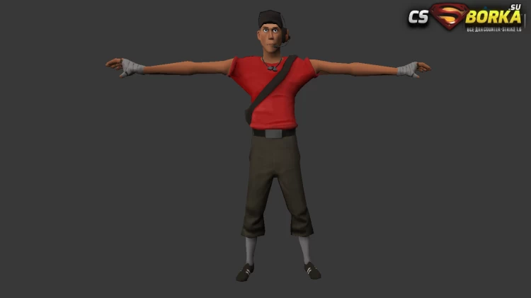Мужская модель «Scout» (ct,tt+united) для CS 1.6 для CS 1.6