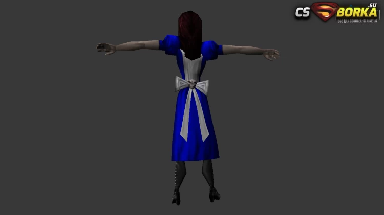 Женская модель «American McGee’s Alice» для CS 1.6 для CS 1.6