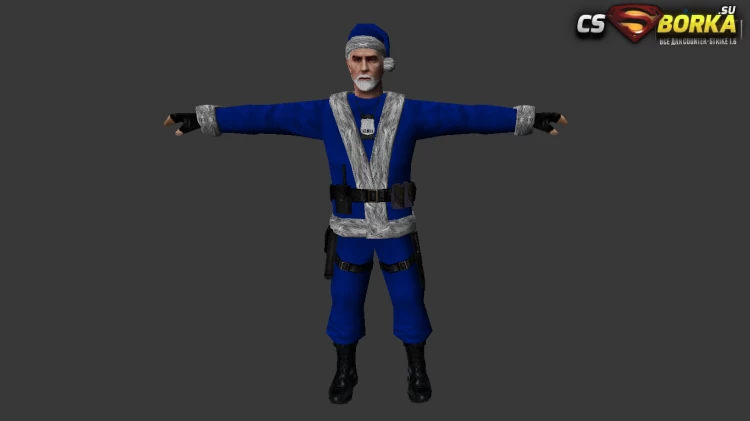 Мужская модель «Christmas Admin Skin» для CS 1.6 для CS 1.6