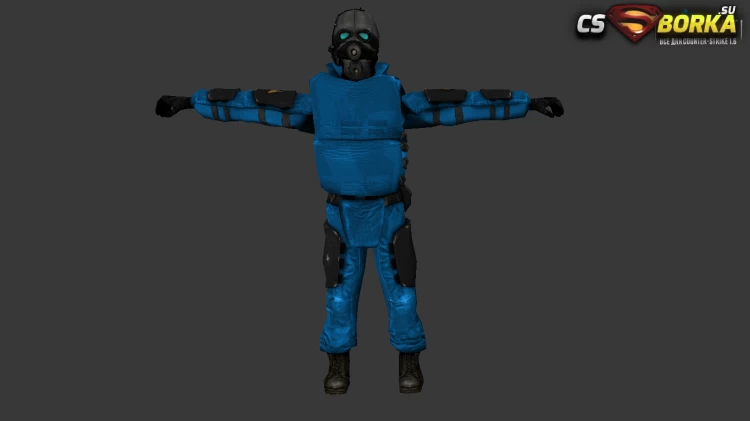 Мужская модель «Combine Soldier из HL2» для CS 1.6 для CS 1.6