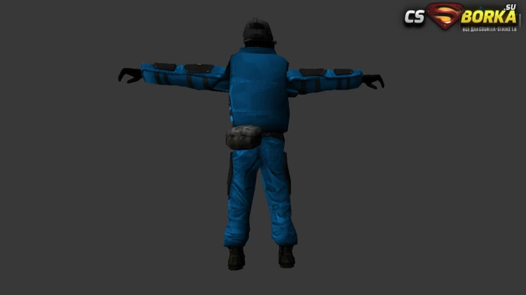 Мужская модель «Combine Soldier из HL2» для CS 1.6 для CS 1.6
