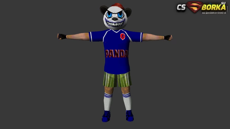 Мужская модель «Crazy Panda» для CS 1.6 для CS 1.6