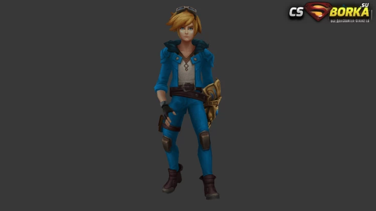 Женская модель «Ezreal из LOL» для CS 1.6 для CS 1.6