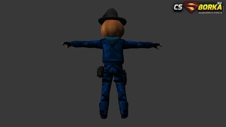 Мужская модель «Halloween Head ver.1» для CS 1.6 для CS 1.6