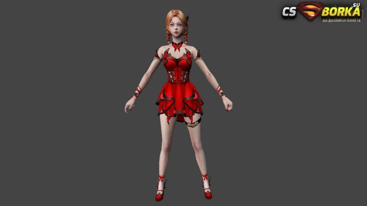 Женская модель «Karin» (ct,tt+united) для CS 1.6 для CS 1.6