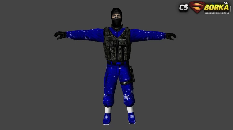 Мужская модель «New Year Skins» для CS 1.6 для CS 1.6