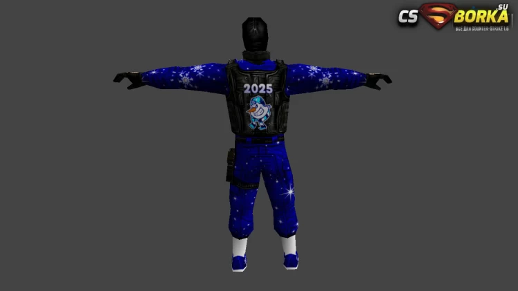 Мужская модель «New Year Skins» для CS 1.6 для CS 1.6