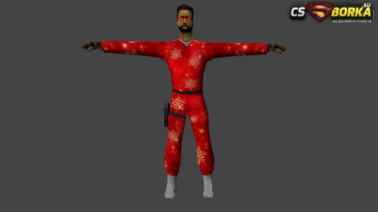 Мужская модель «New Year Skins» для CS 1.6 для CS 1.6