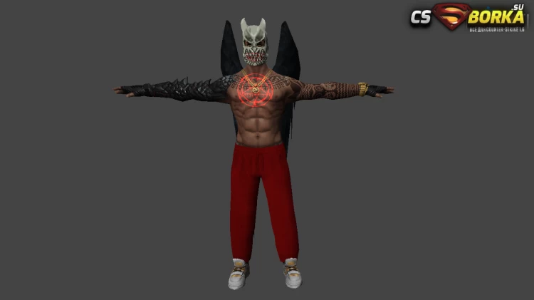 Мужская модель «Satana» (ct,tt+united) для CS 1.6 для CS 1.6
