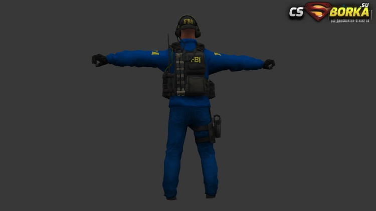 Мужская модель «CS GO Агент вер.5» (ct,tt+united) для CS 1.6 для CS 1.6