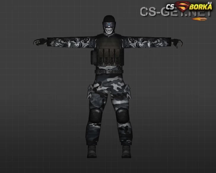 Модель «Отряд черепа» для CS 1.6 для CS 1.6