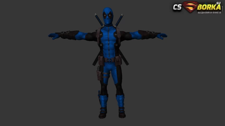 Модель «Deadpool КТ/ТТ» для CS 1.6 для CS 1.6