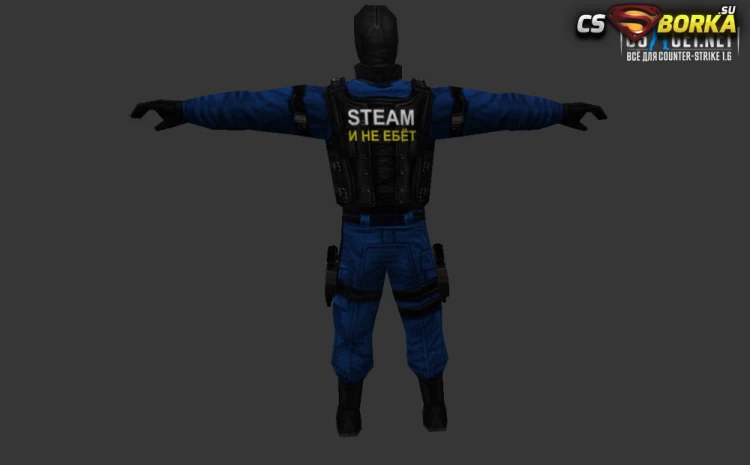 Модель «Steam КТ/ТТ» для CS 1.6 для CS 1.6