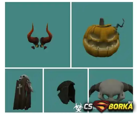 Модель шапок для Хэллоуина для CS 1.6