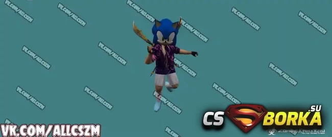 Модель игрока [Galaxy Sonic] для CS 1.6