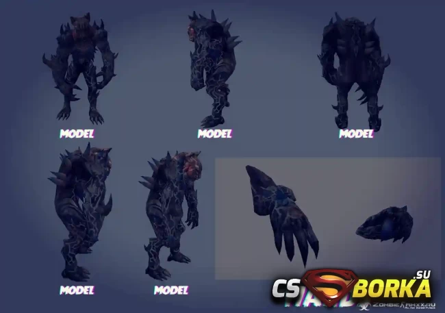 Модель зомби [Revenant Cat] для CS 1.6