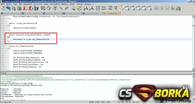 Как переделать оружие из [Public в ZP] для CS 1.6