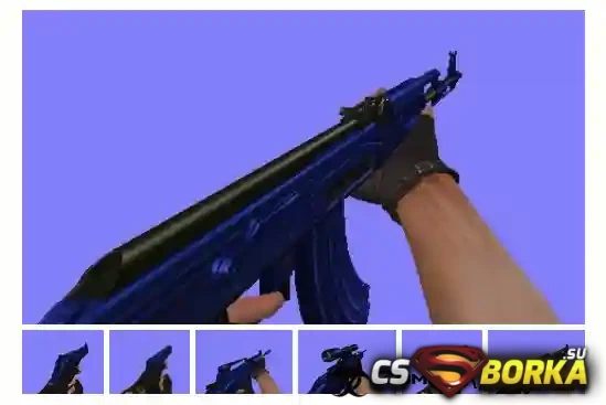 Пак моделей оружий из CSO [BLUE] для CS 1.6