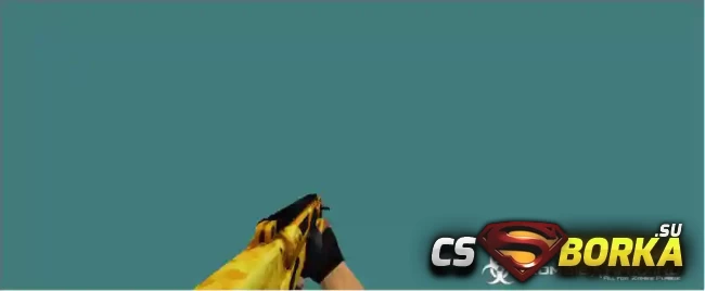 Модели оружия для CS 1.6 - [M12 Gold] для CS 1.6