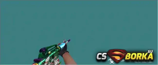 Модель оружия [M4a1 Xmas] для CS 1.6 для CS 1.6