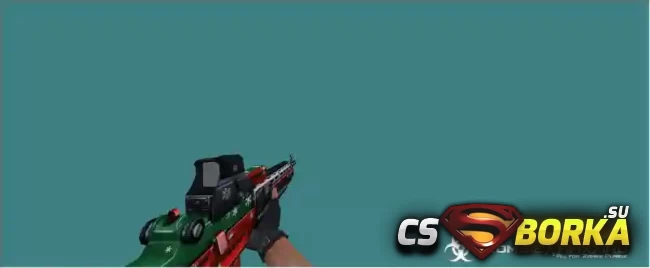 Модель оружия [M14ebr Xmas] для CS 1.6 для CS 1.6