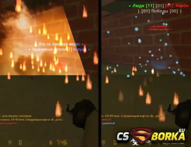 Модели рук для зомби Source + Panic для CS 1.6