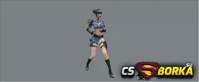 Модель девушки (Buffledy Cheet) для CS 1.6 для CS 1.6