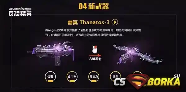 [CSO] Exra Items - Thanatos-3 для CS 1.6 для CS 1.6