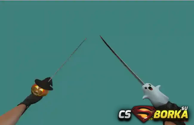 Модель ножа «Katana Halloween» для CS 1.6 для CS 1.6