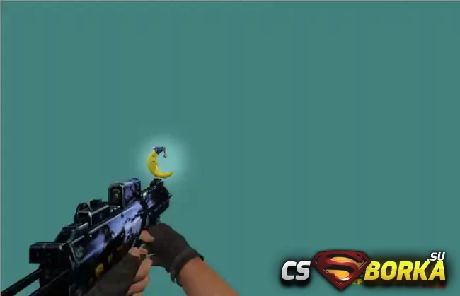 Модель оружия «HK MP7 Halloween» для CS 1.6 для CS 1.6